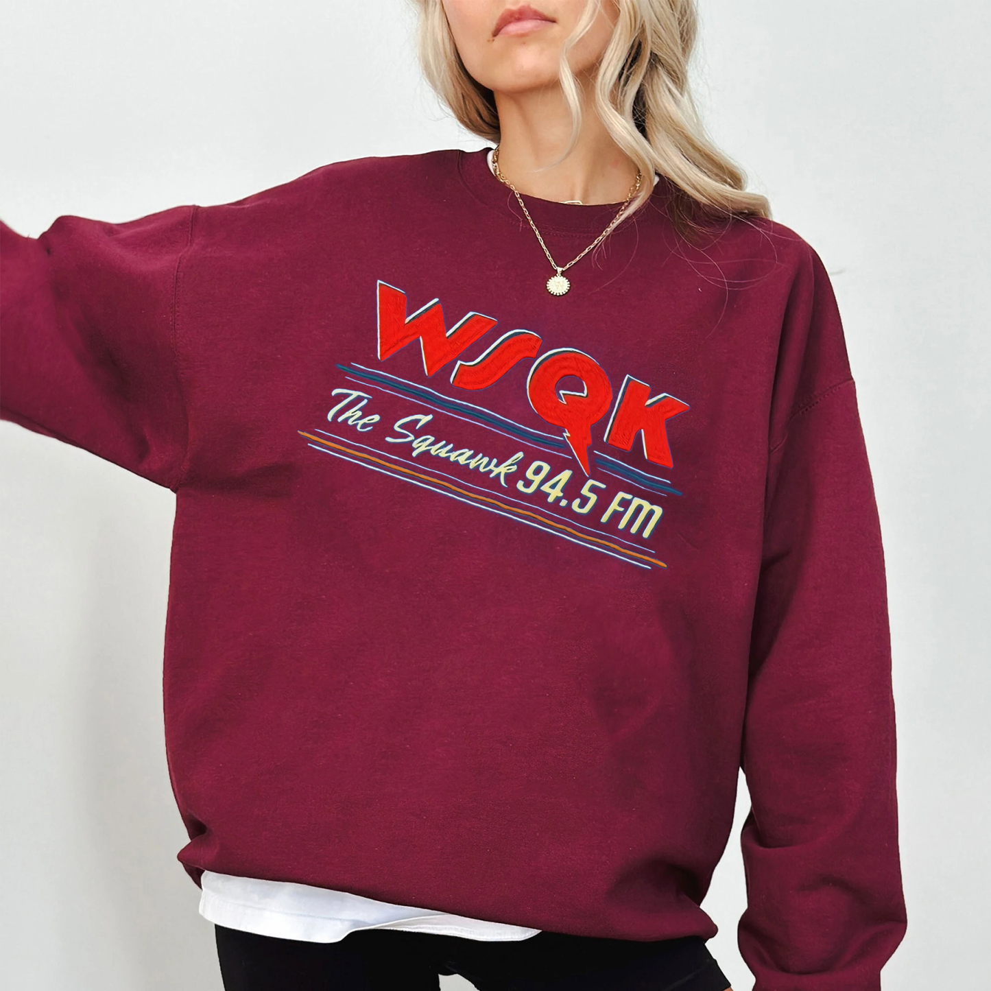 Wsqk The Squawk 94.5 Unisex Shirts/Crewneck/Hoodie