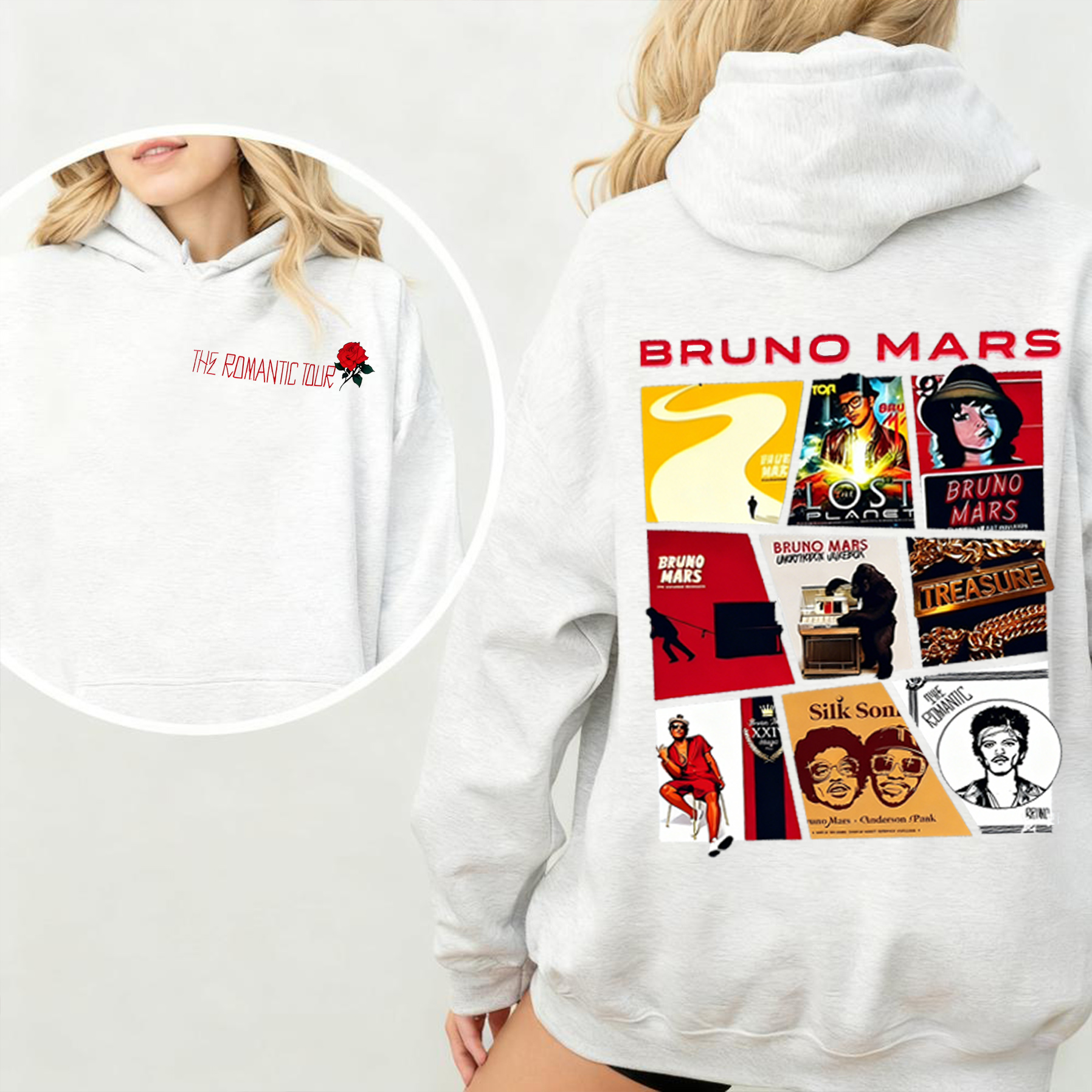 Bruno Mars album series  Unisex Shirts/Crewneck/Hoodie