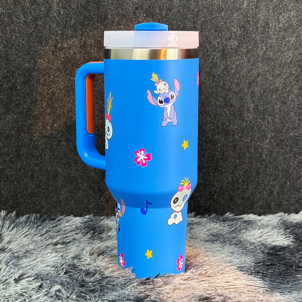 Stitch Tumbler 40oz Cup Coffee Tumbler