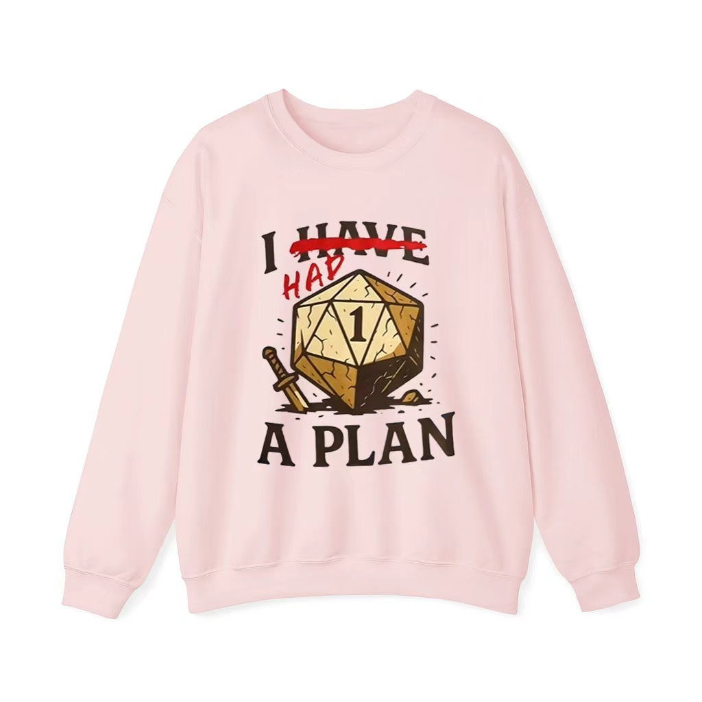 Funny Dungeons and Dragons Roleplay Crewneck Sweatshirt