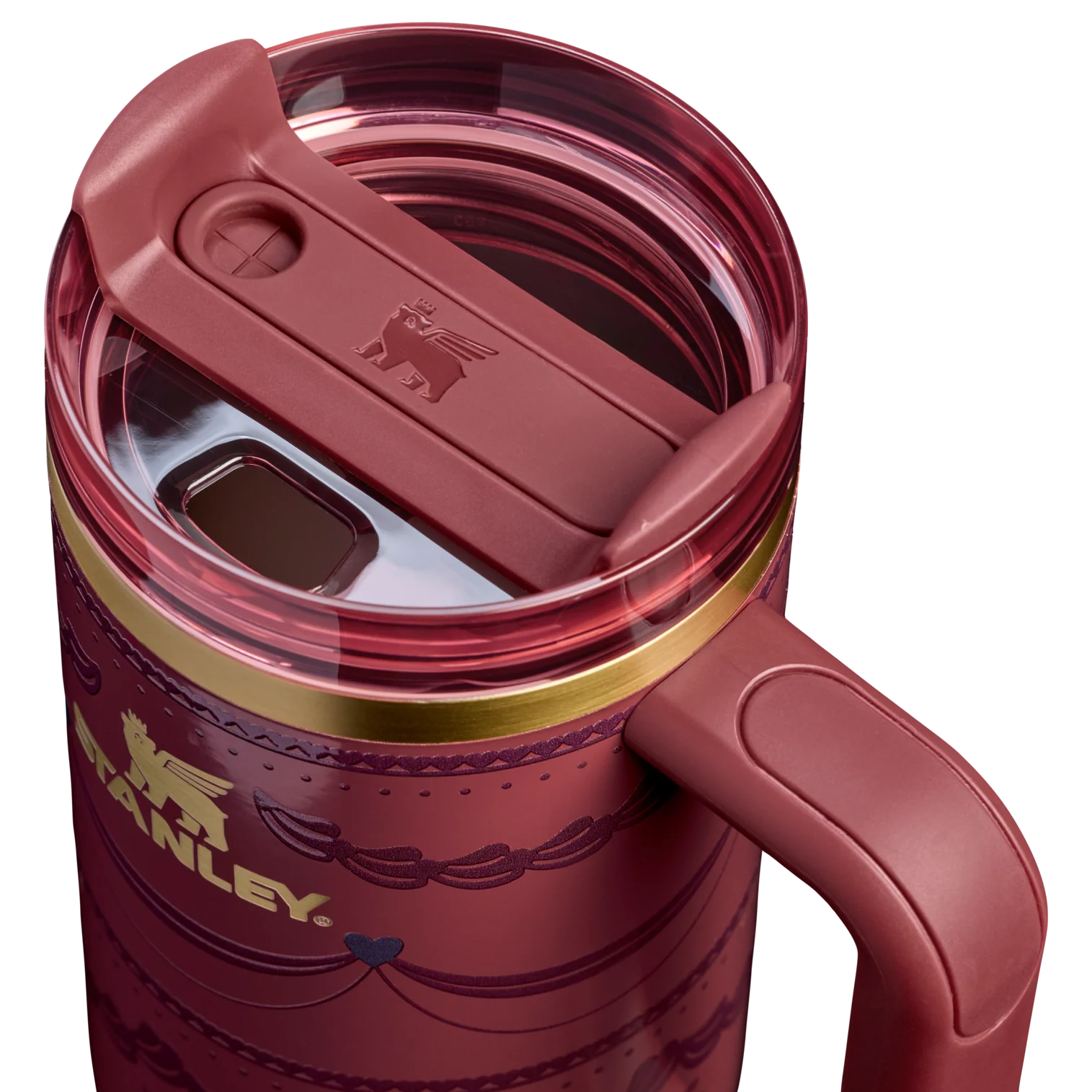 The Valentine’s Day Quencher H2.0 Flowstate™  30oz or 40oz Stainless Steel Tumbler With Handle HG