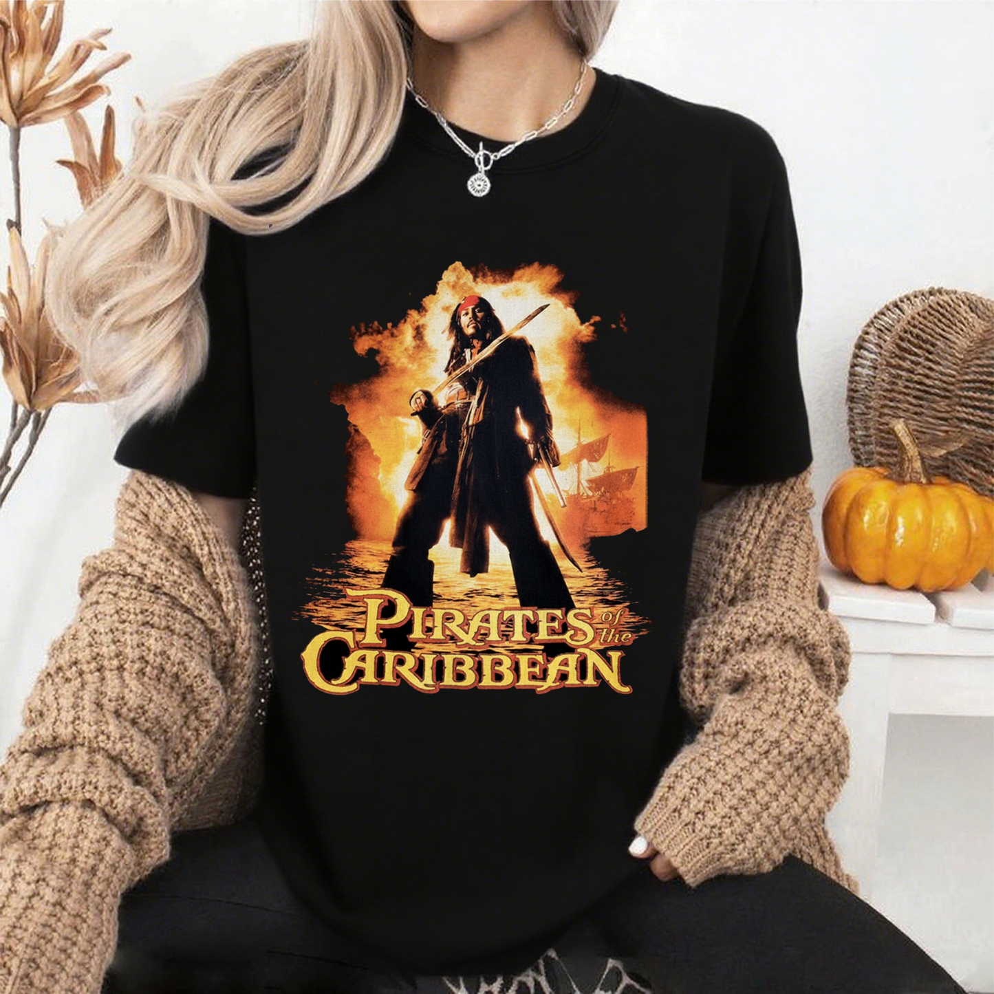 Pirates of the Caribbean Jack Sparrow Shirt