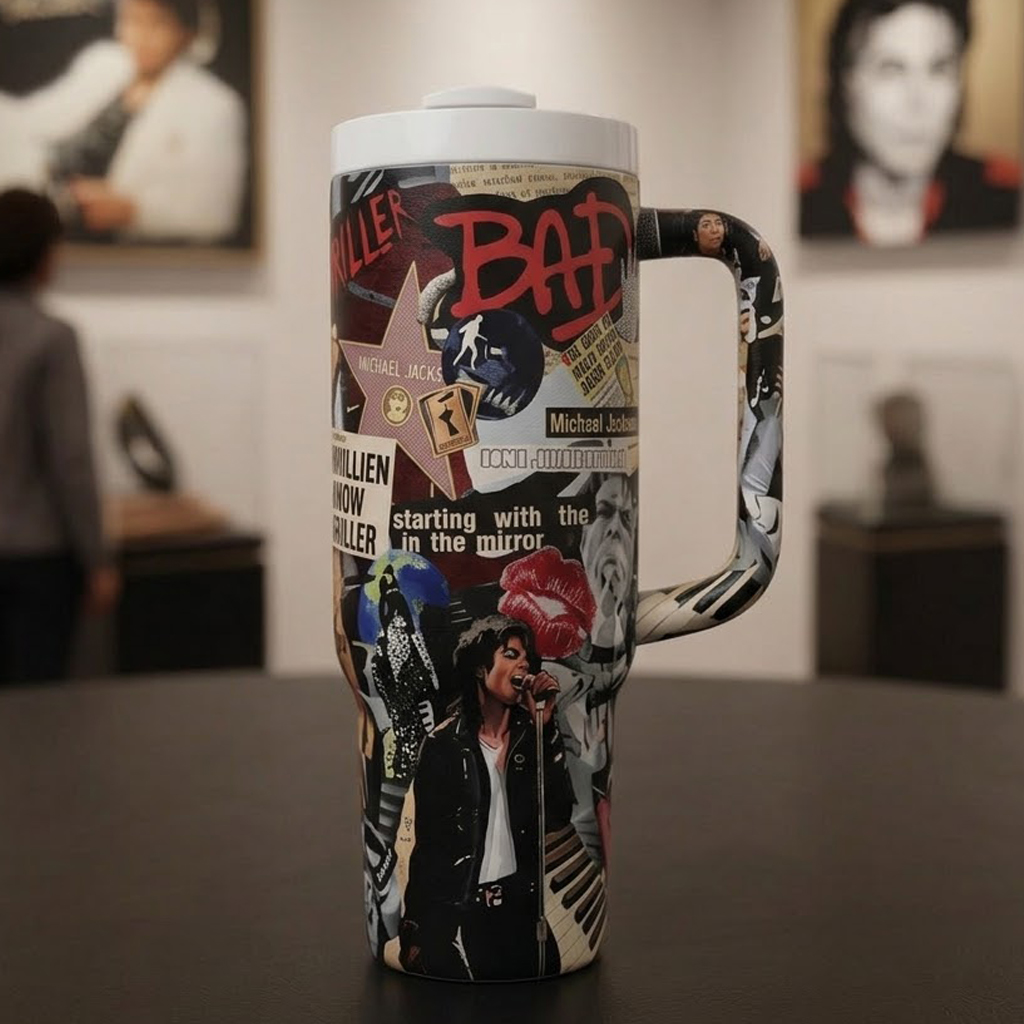Michael Jackson 40oz Tumbler