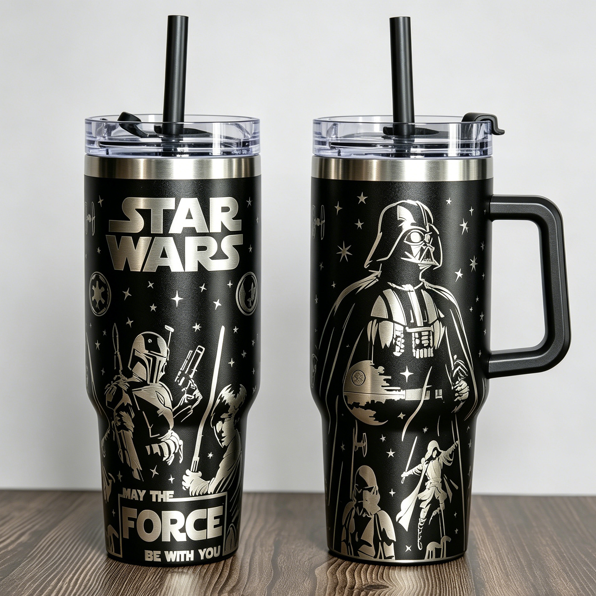 Star Wars Drink Tumbler: Large 40oz Stainless Steel 