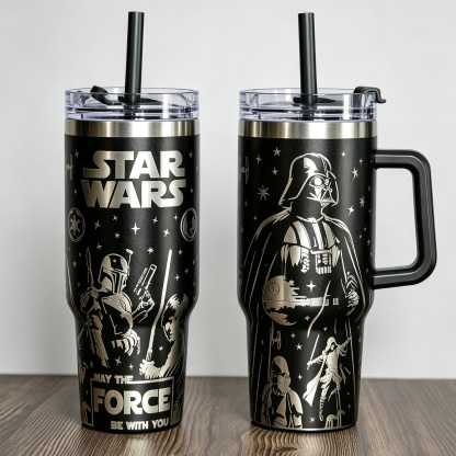 Star Wars Drink Tumbler: Large 40oz Stainless Steel 