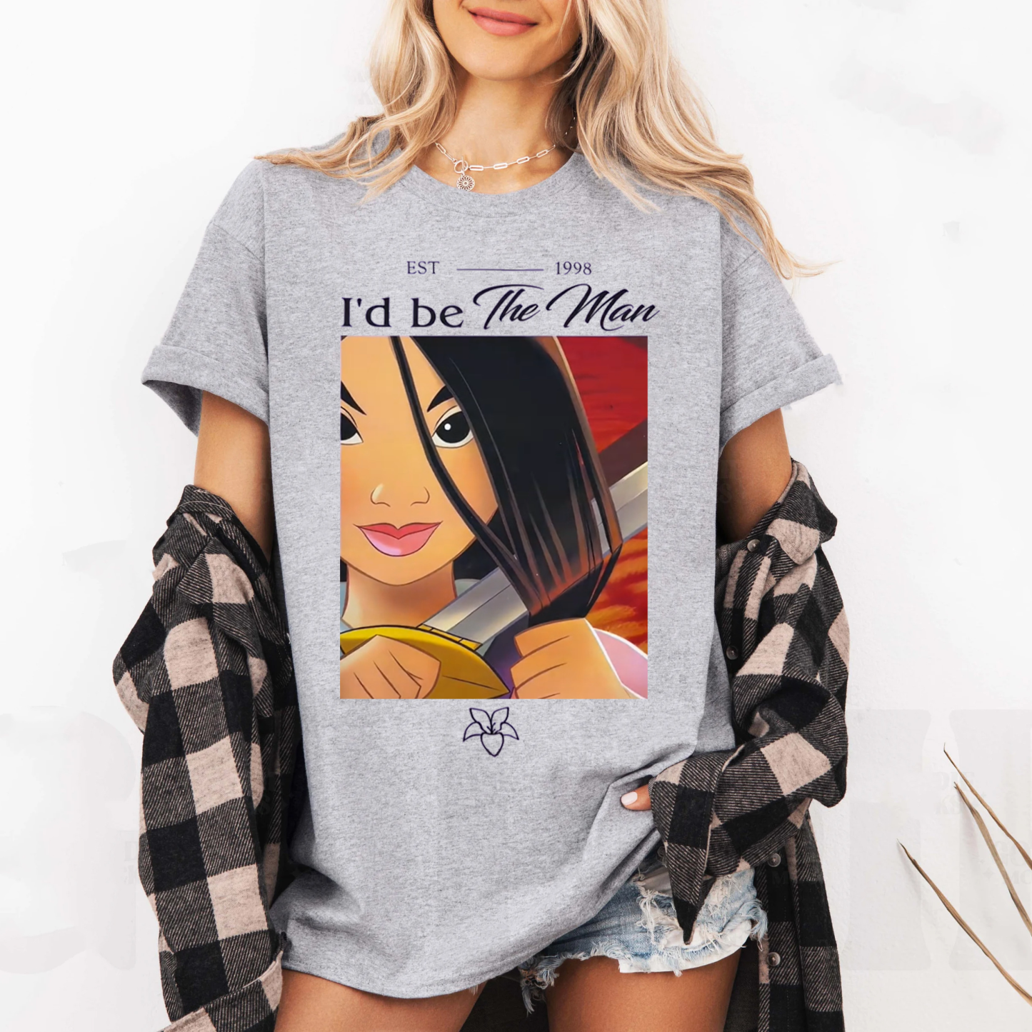 I'D BE THE MAN. Unisex T-Shirt