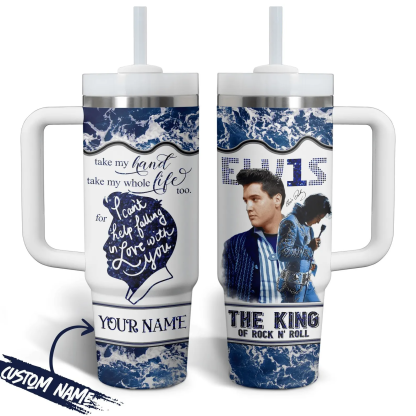 Elvis Presley 40oz Tumbler Stanley Cup