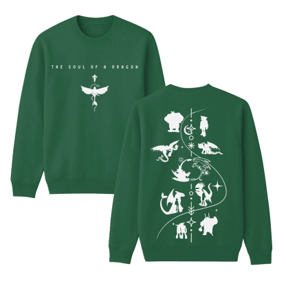 The Soul Of A Dragon Crewneck Sweatshirt