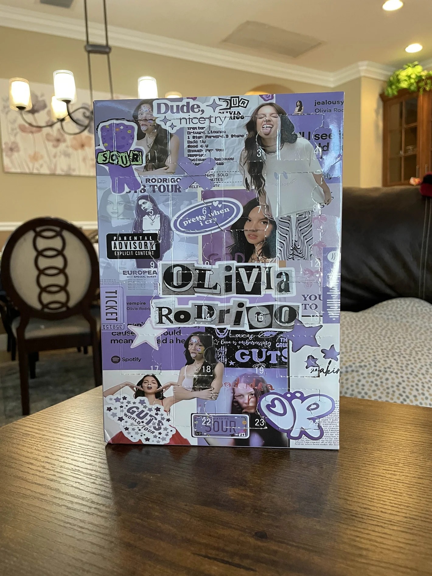 Olivia Rodrigo Advent Calendar