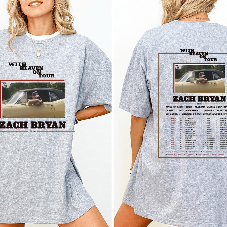 Zach Bryan Music Band Unisex Shirts/Crewneck/Hoodie
