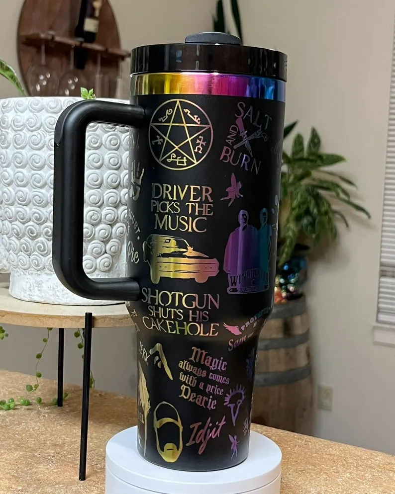  Supernatural Inspired Stanley Tumbler Cup
