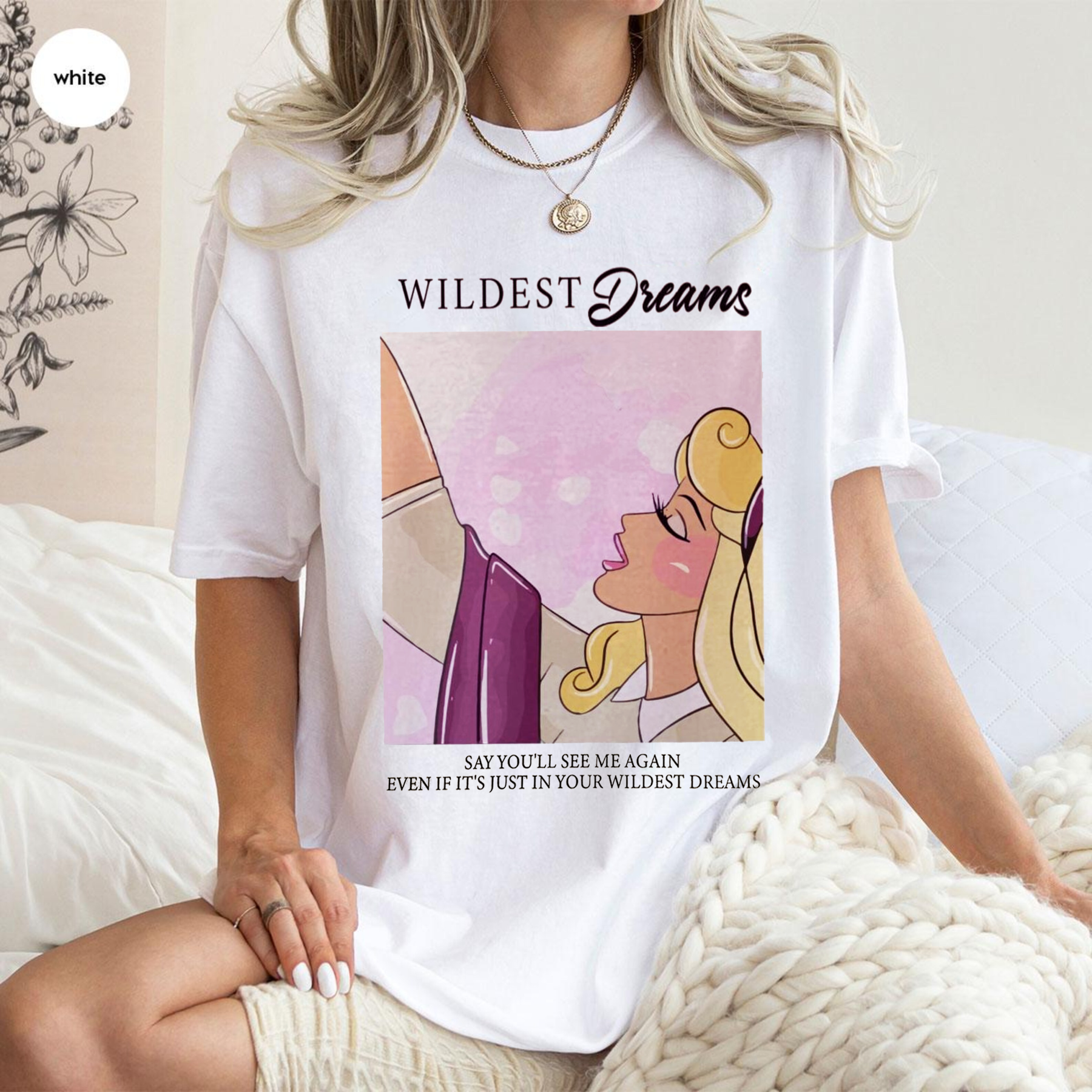 Wildest Dreams - Sleeping Beauty Inspired - Aurora  Unisex T-Shirt