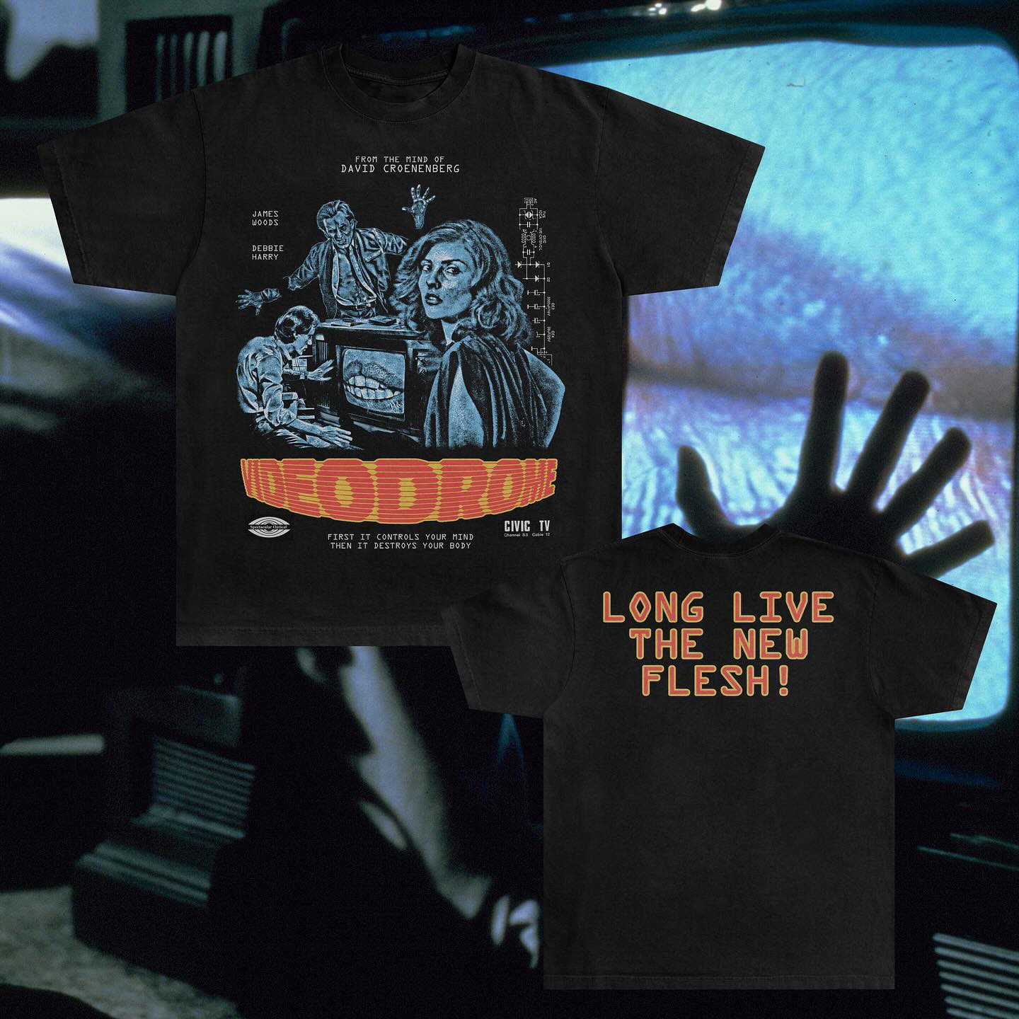  "videodrome" tee