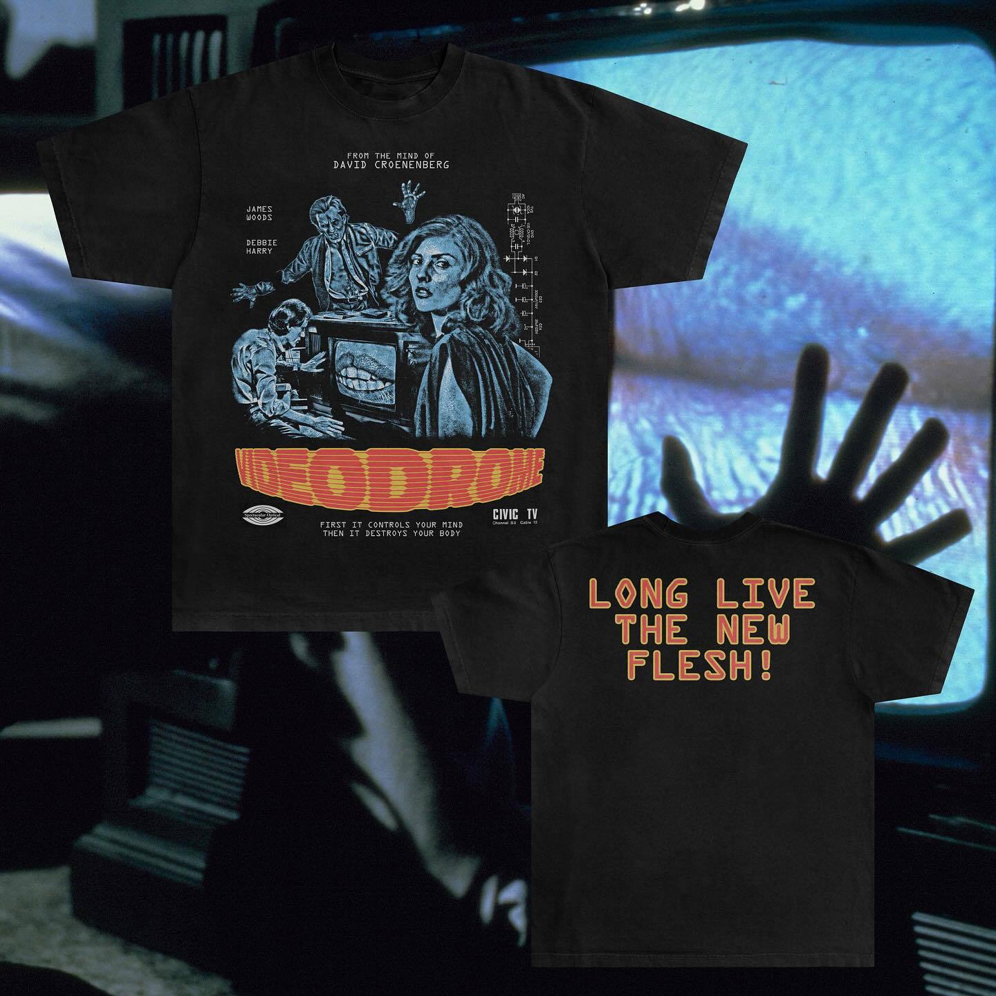 "videodrome" tee