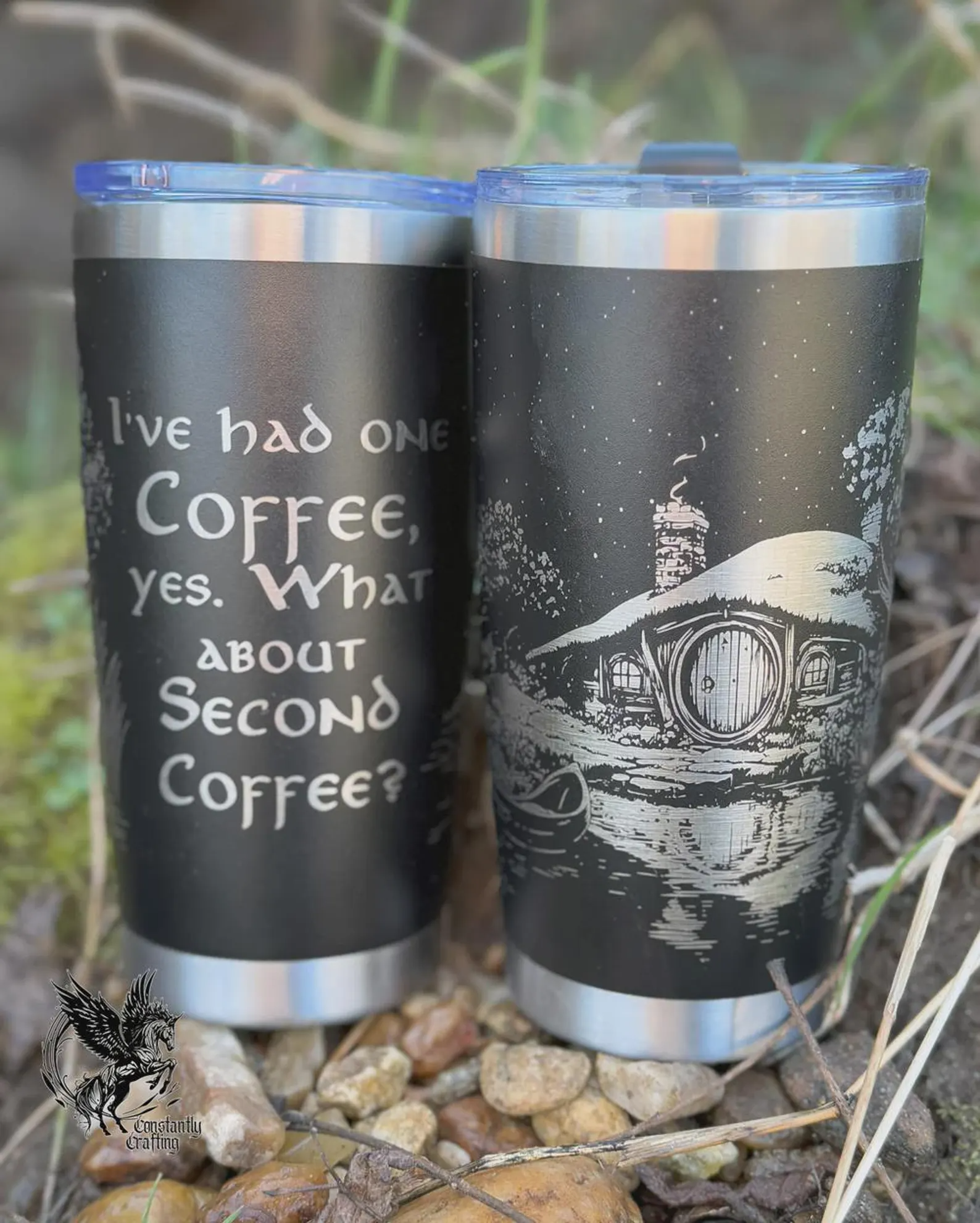 Halfling House - Second Coffee (Tea, Dr Pepper, Breakfast, etc) 30oz Tumbler