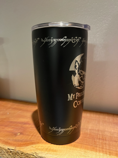 LOTR Lord of the Rings Gollum Tumbler Mug Insulated Cup