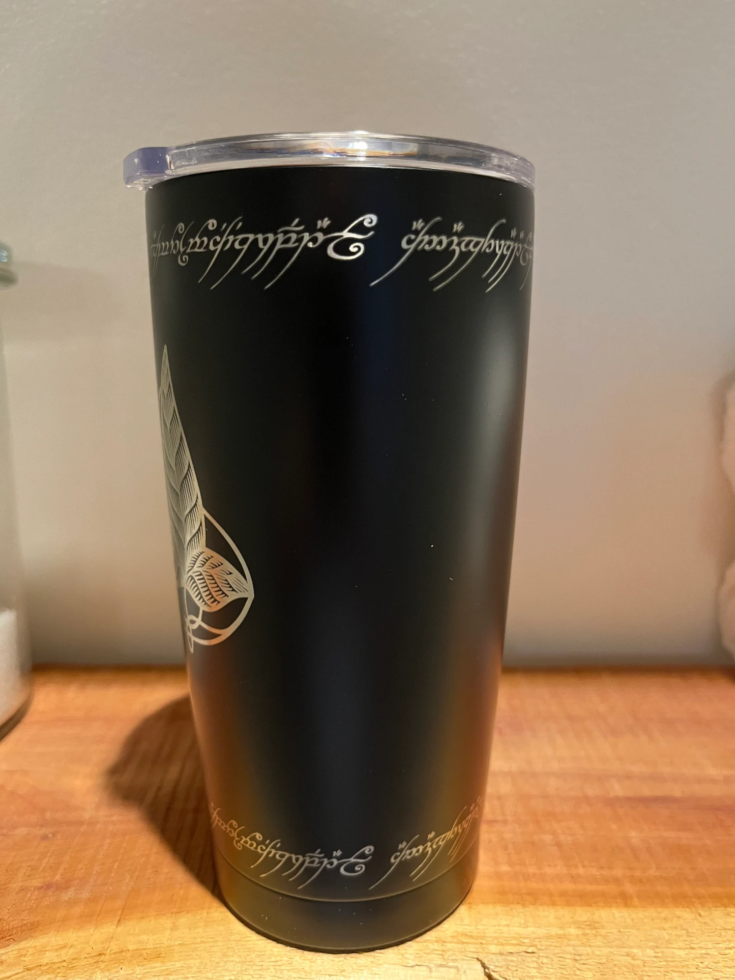 LOTR Lord of the Rings: Arwen Evenstar, Leaf of Lorien Tumbler Mug Stainless Cup