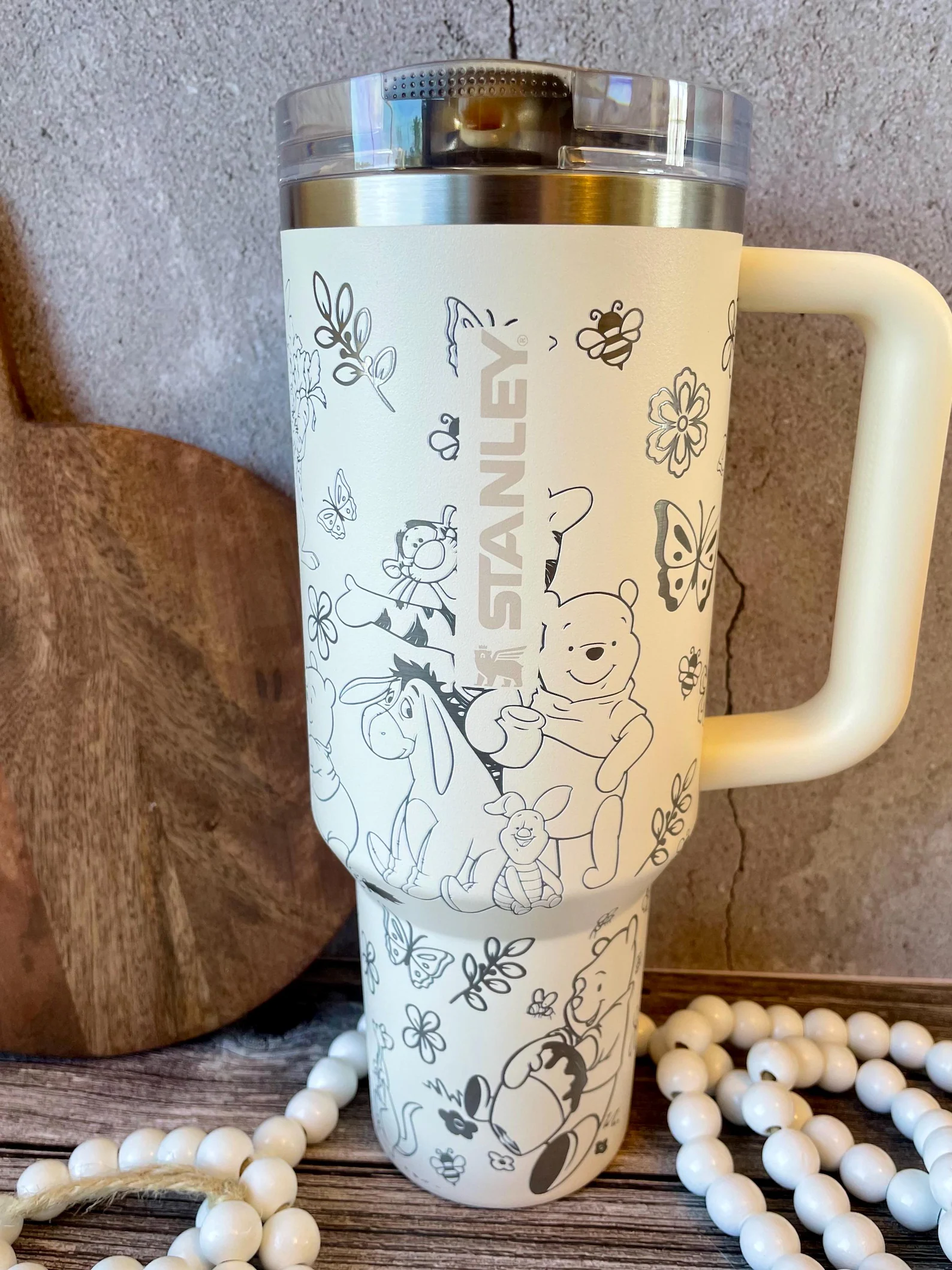 40oz Bear Engraved Protour Stanley