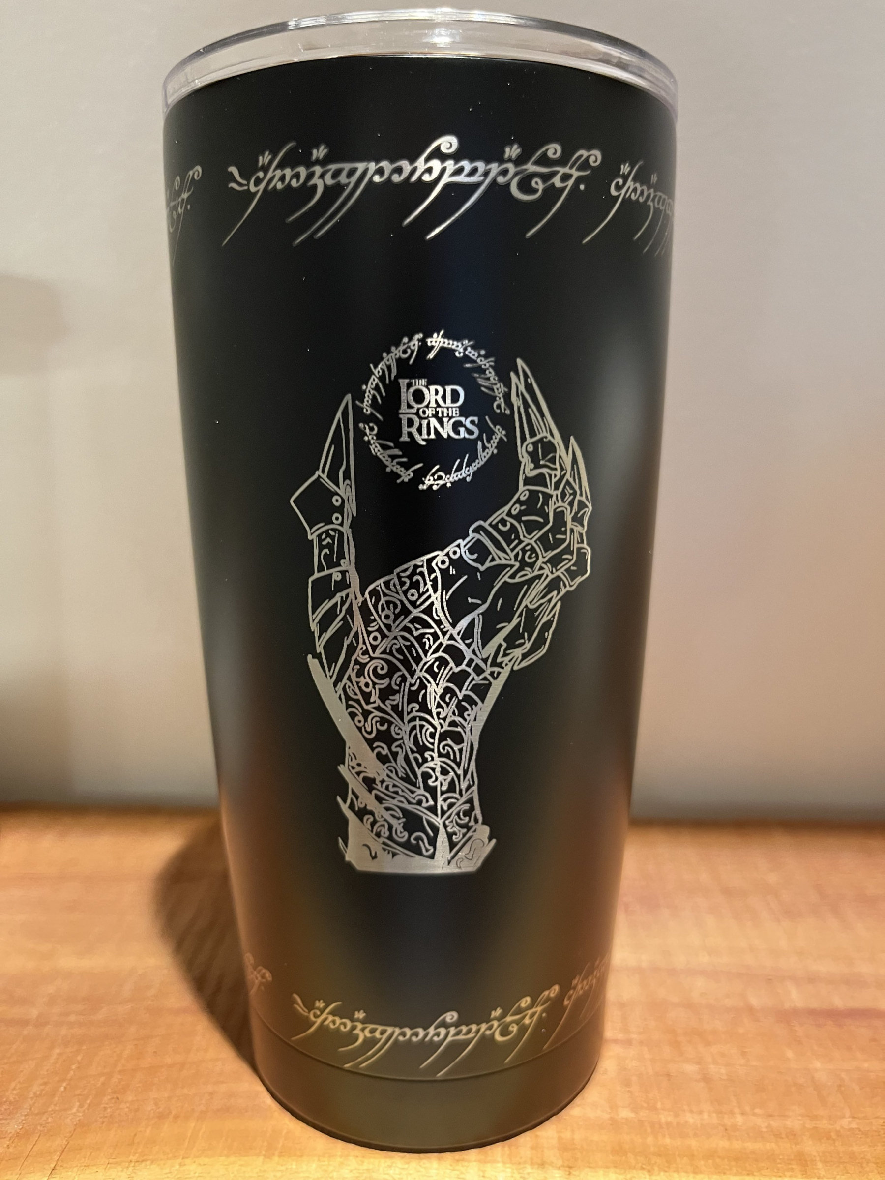 LOTR Lord of the Rings Sauron Tumbler Mug Stainless Cup