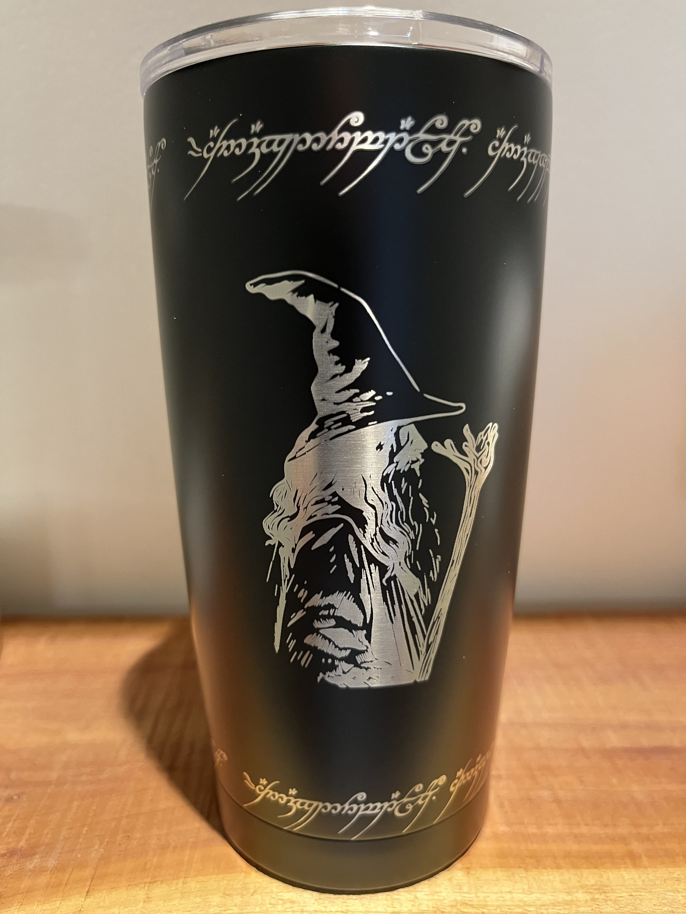 LOTR Lord of the Rings: Gandalf Tumbler Mug Stainless Cup