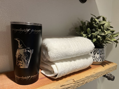 LOTR Lord of the Rings: Gandalf Tumbler Mug Stainless Cup