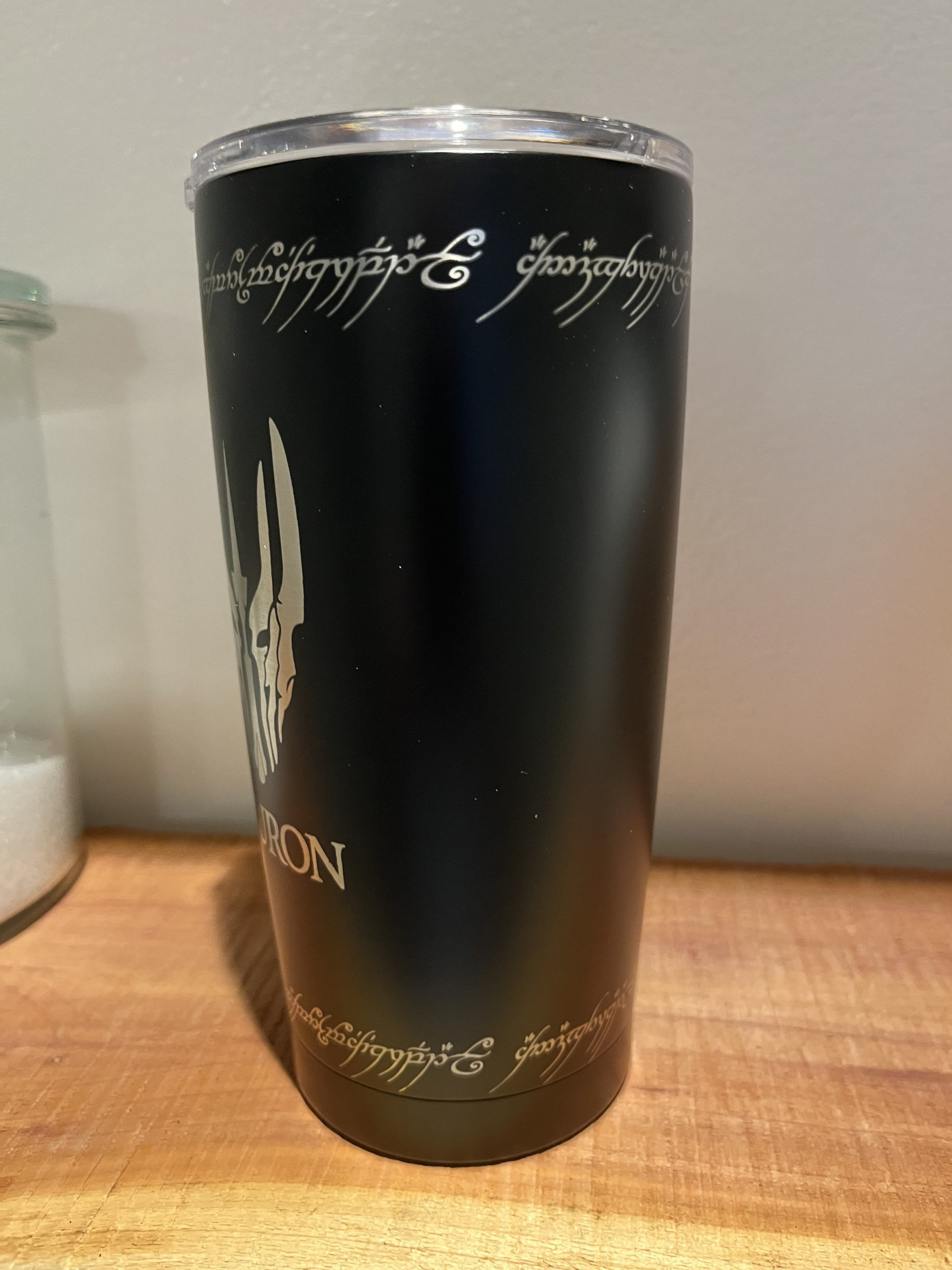 LOTR Lord of the Rings Sauron Tumbler Mug Stainless Cup