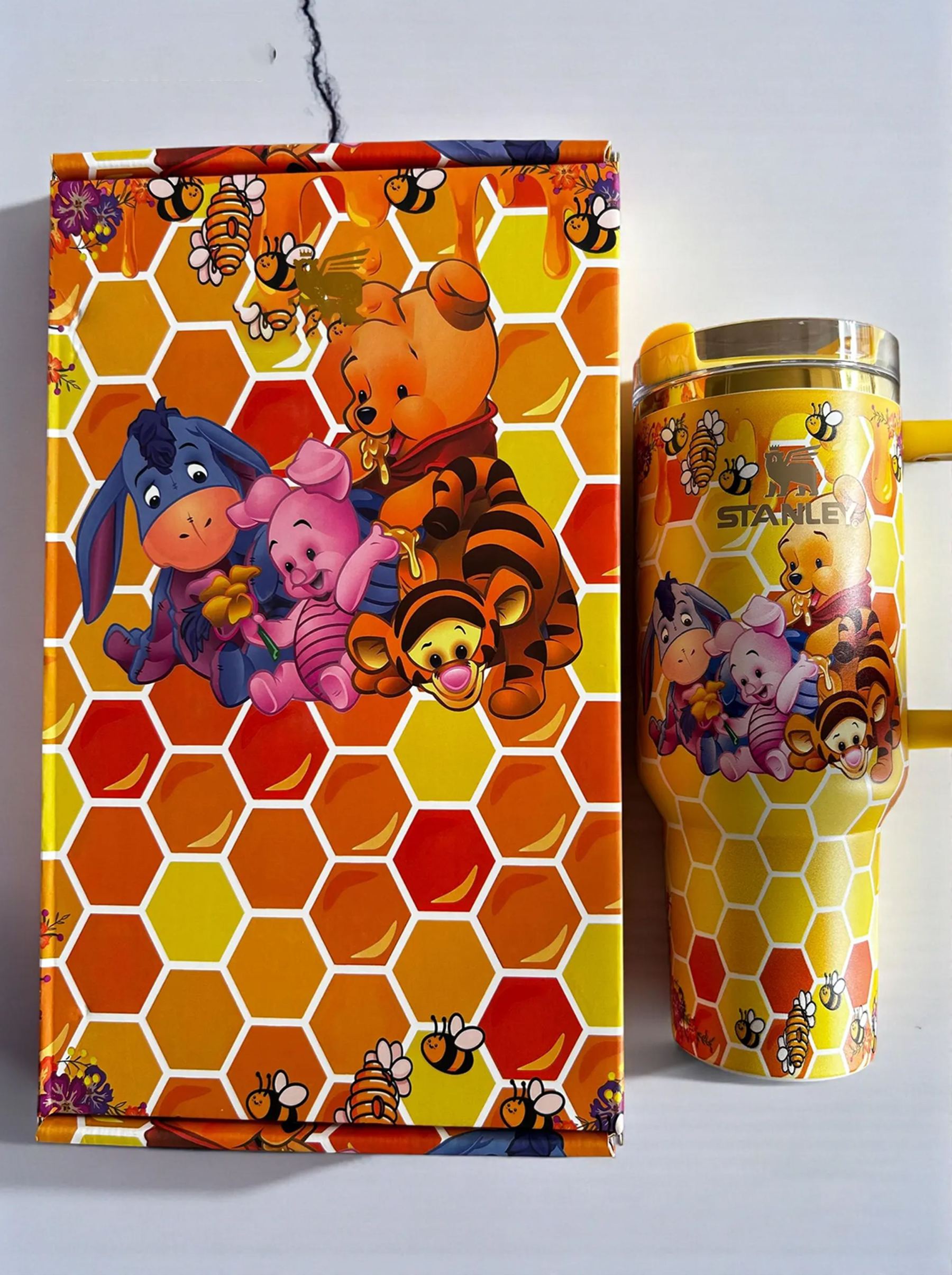 Winnie 30oz or 40oz Stainless Steel Tumbler With Handle HG