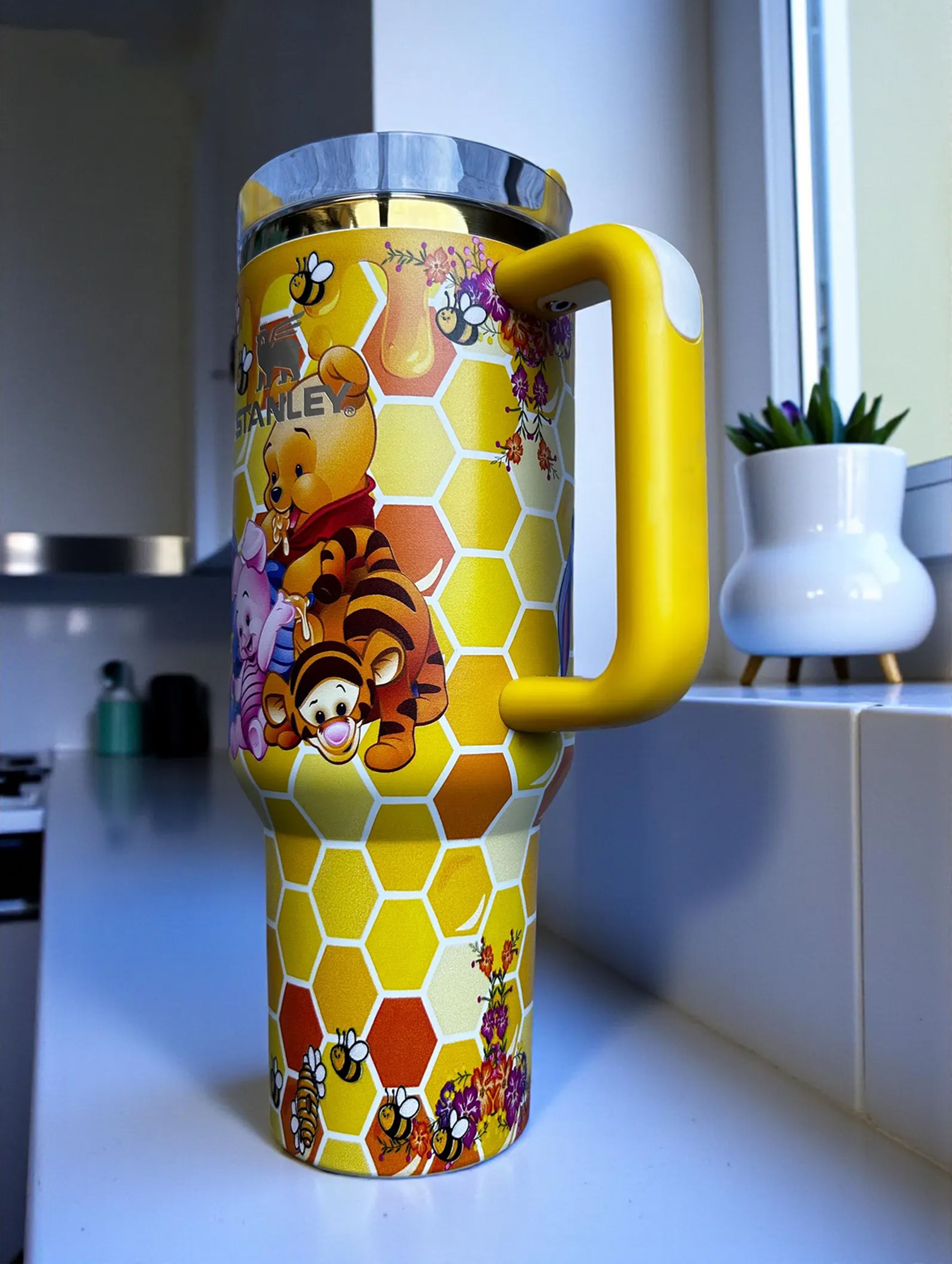 Winnie 30oz or 40oz Stainless Steel Tumbler With Handle HG