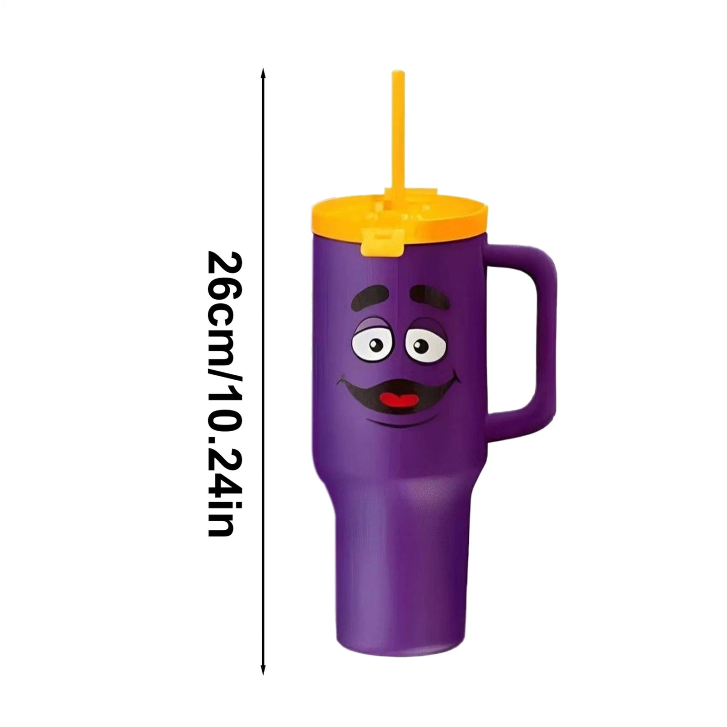 Mc Donalds Grimace Tumbler Cup 40oz 1182ml Hot Cold Exclusive Promo