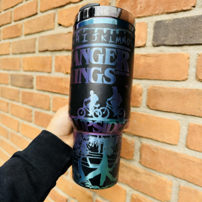 Strange Things 30oz or 40oz Stainless Steel Tumbler With Handle HG