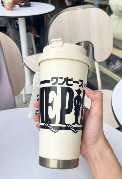 One Piece Tumbler Anime Chibi Lucu 500ml