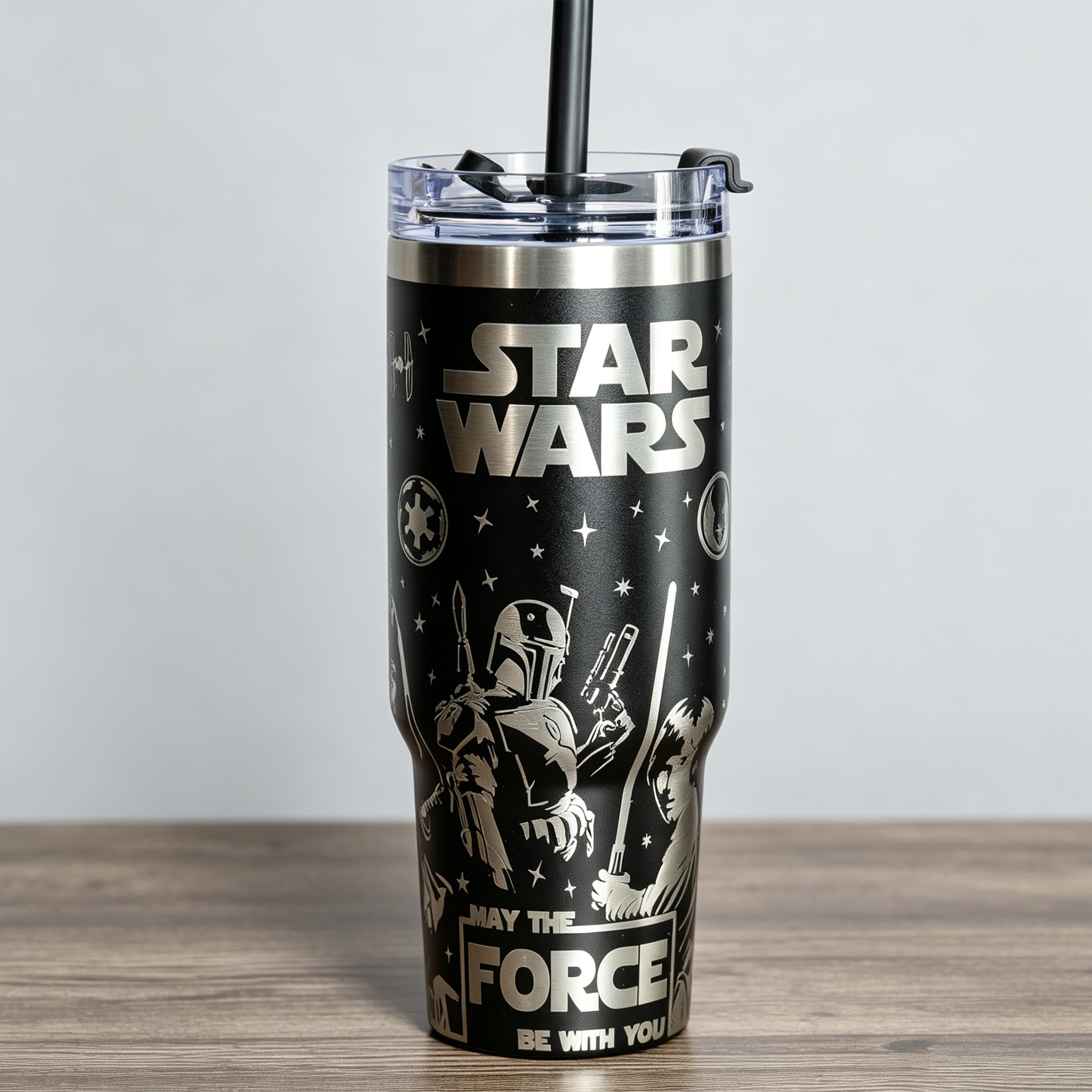 Star Wars Drink Tumbler: Large 40oz Stainless Steel 