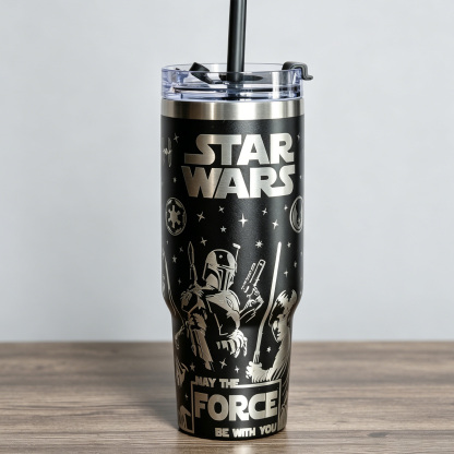 Star Wars Drink Tumbler: Large 40oz Stainless Steel 