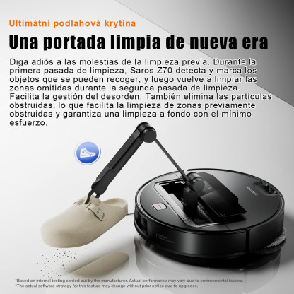 ES-Robot inteligente de barrido y fregado con brazo robótico biónico plegable de 5 ejes