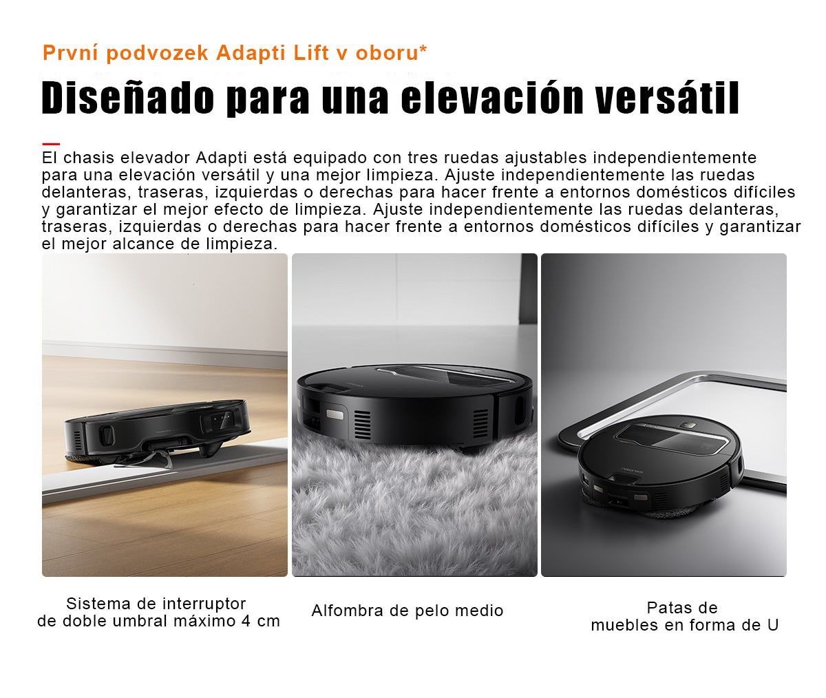 ES-Robot inteligente de barrido y fregado con brazo robótico biónico plegable de 5 ejes