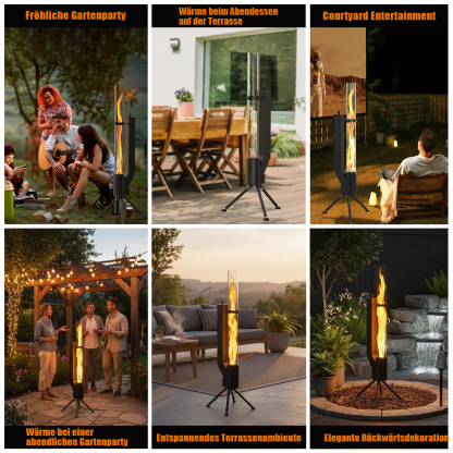 AT_Terrassenraketenofen mit Holzpellets