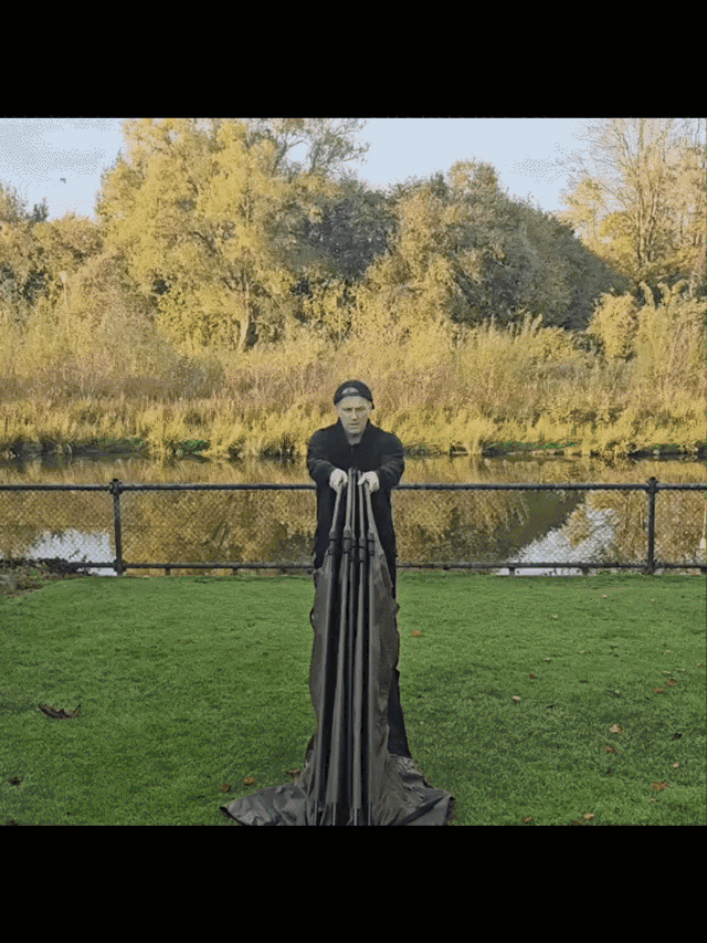 AT-Super praktisch! Vollautomatisches tragbares Campingzelt für den Außenbereich