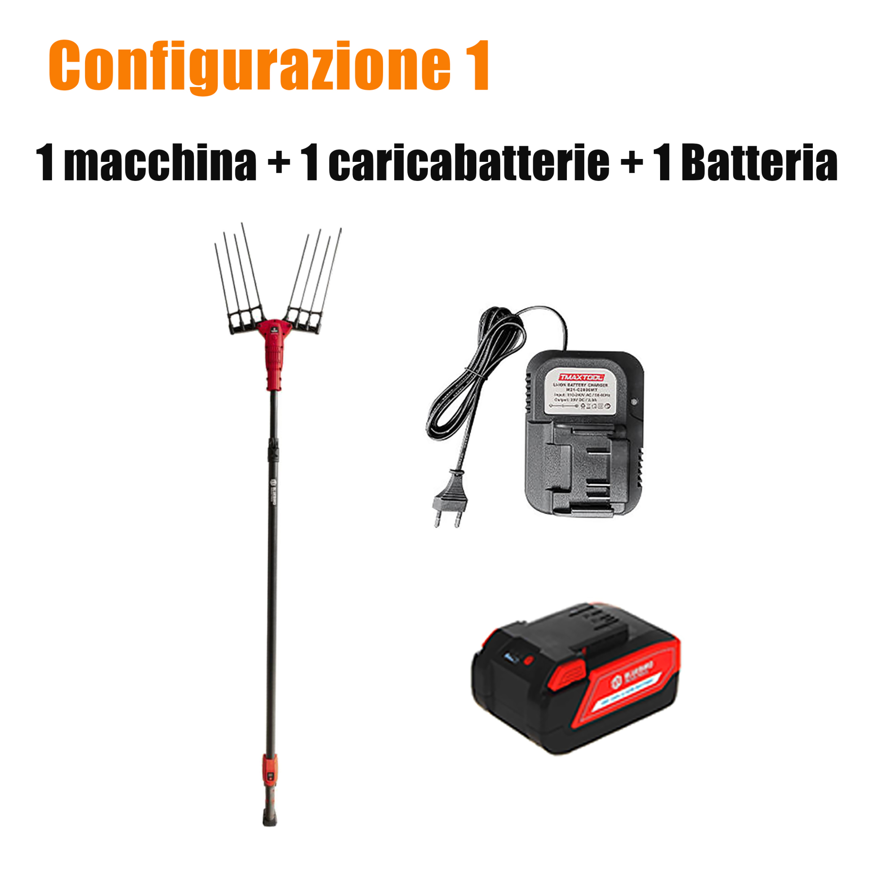 IT_Raccoglitrice portatile di olive vibrante agli ioni di litio, macchina per la raccolta della frutta scuotendo gli alberi