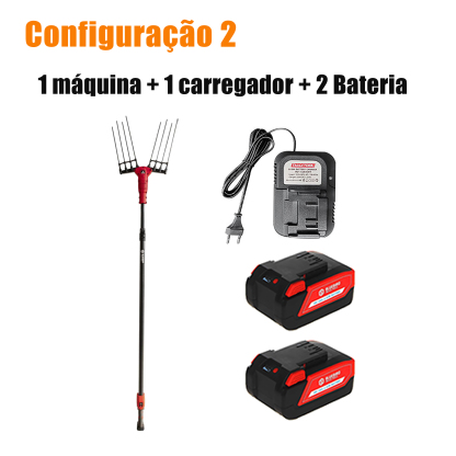 PT_Colhedora portátil de azeitonas vibratória com bateria de iões de lítio, máquina de colheita de fruta que abana a árvore.