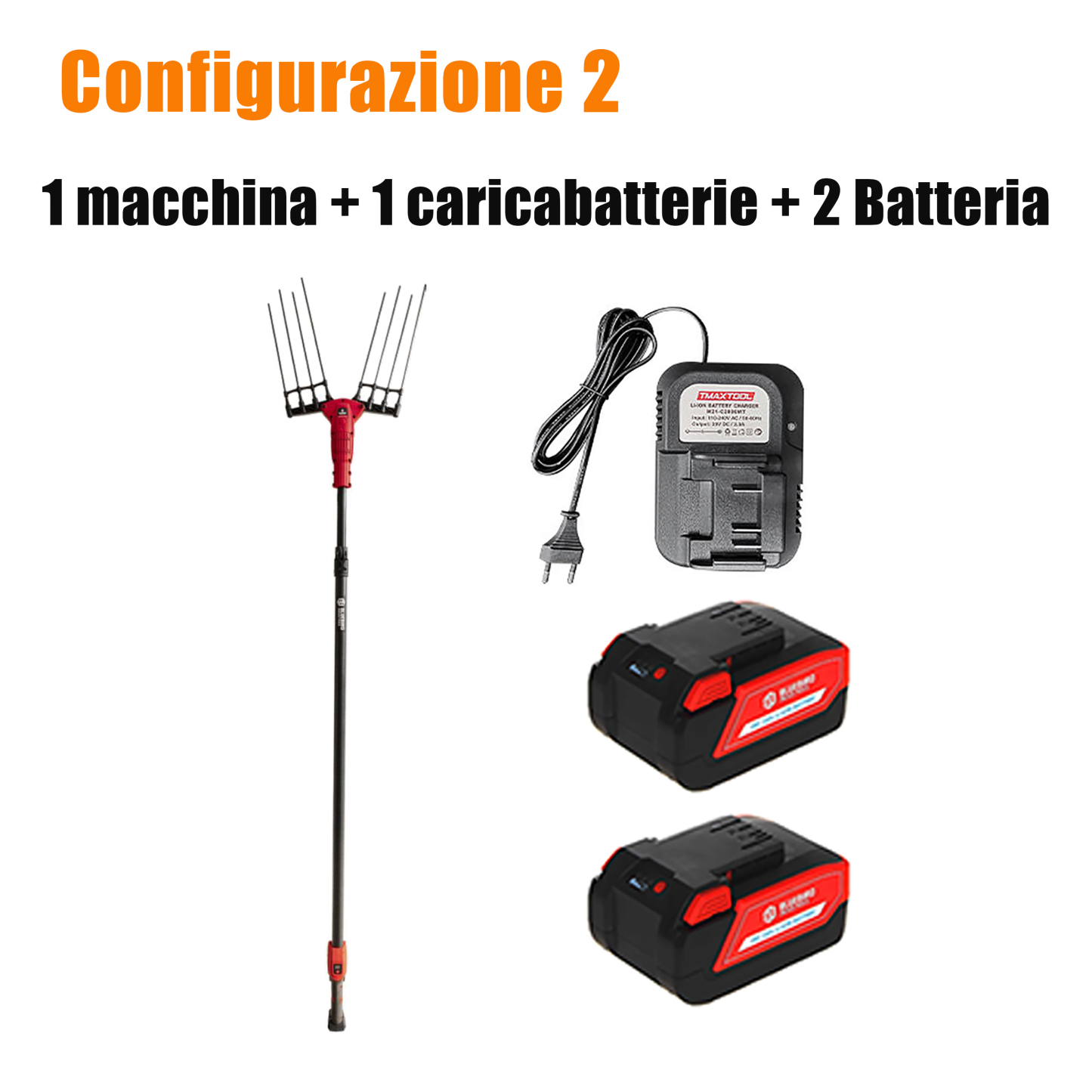 IT_Raccoglitrice portatile di olive vibrante agli ioni di litio, macchina per la raccolta della frutta scuotendo gli alberi