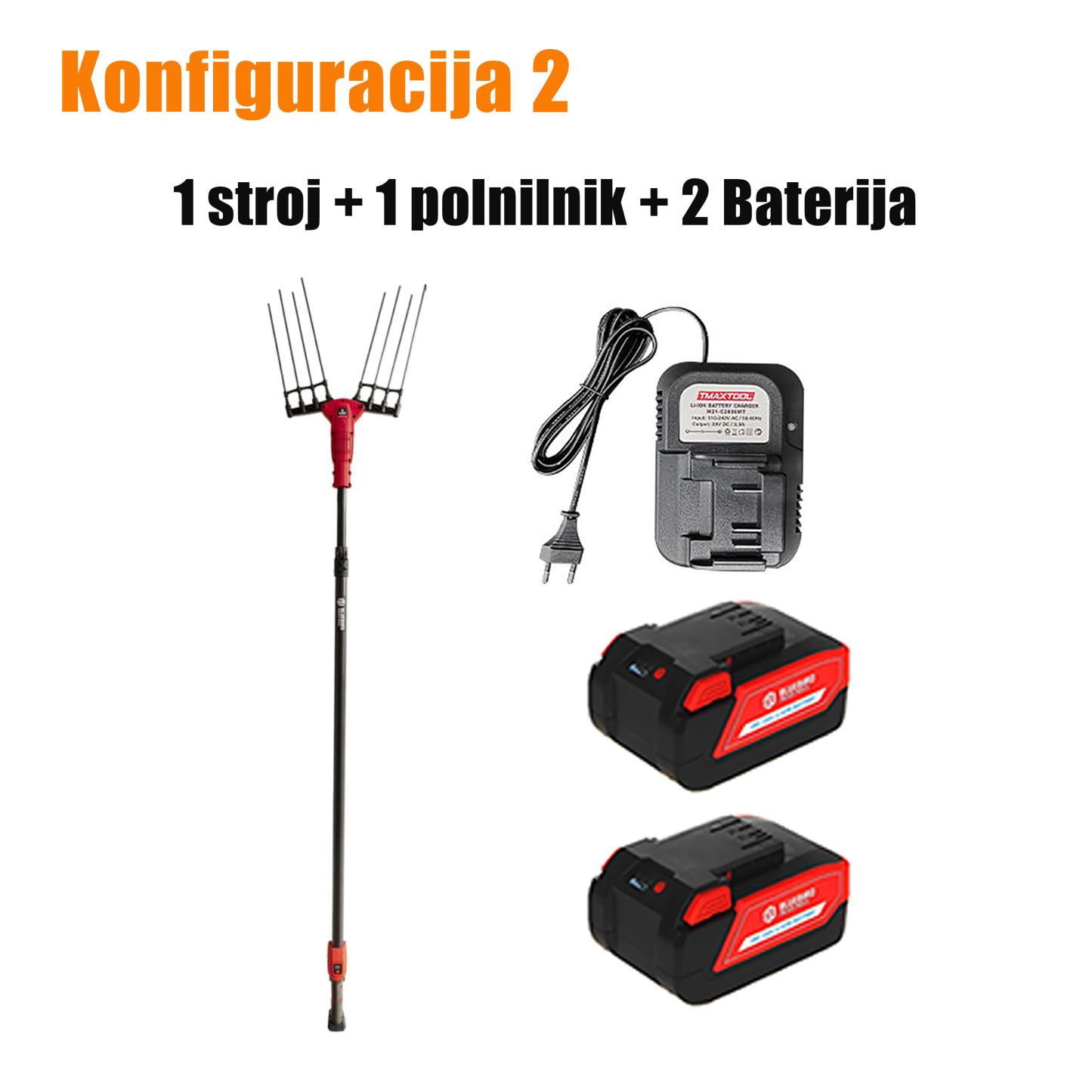 SI_Prenosni litij-ionski vibracijski obiralnik oljk, stroj za obiranje sadja s tresenjem dreves