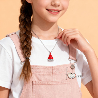 Christmas Gift Personalized Name Kids Custom Necklace
