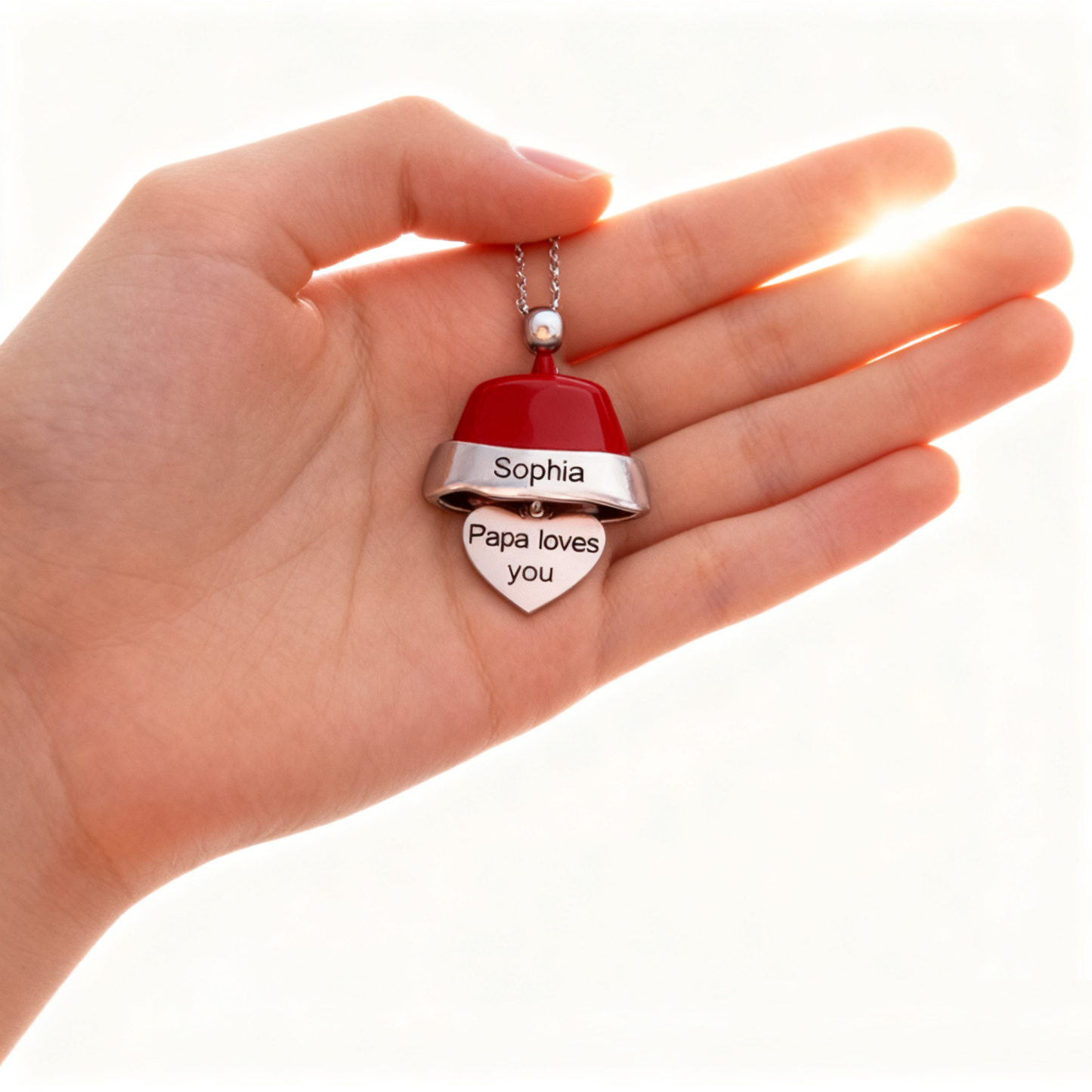 Christmas Gift Personalized Name Kids Custom Necklace