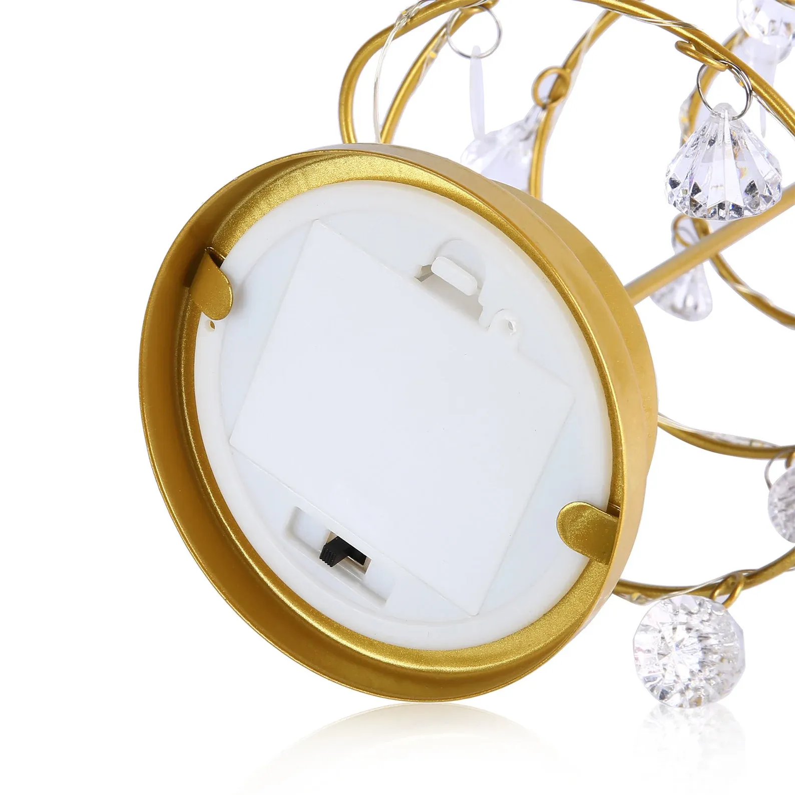 Christmas Gift Custom Family Name Crystal Tree Lights