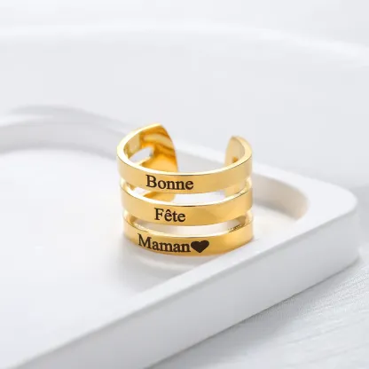 2-3 Names Ring