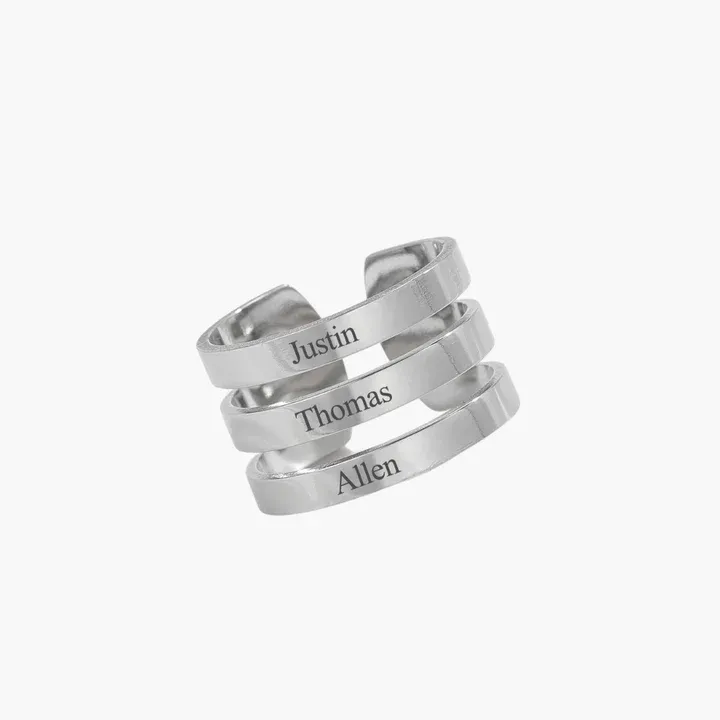 2-3 Names Ring