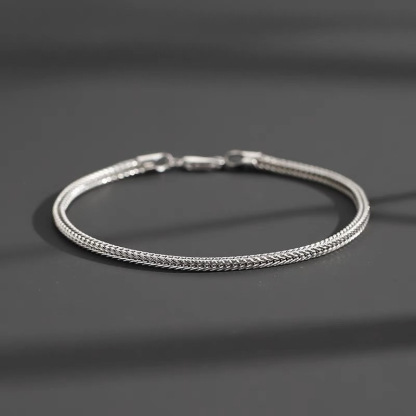 Silver Fox Sterling Silver Bracelet