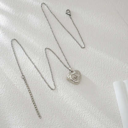 Eternal Memories 925 Silver Custom Photo Box Necklace