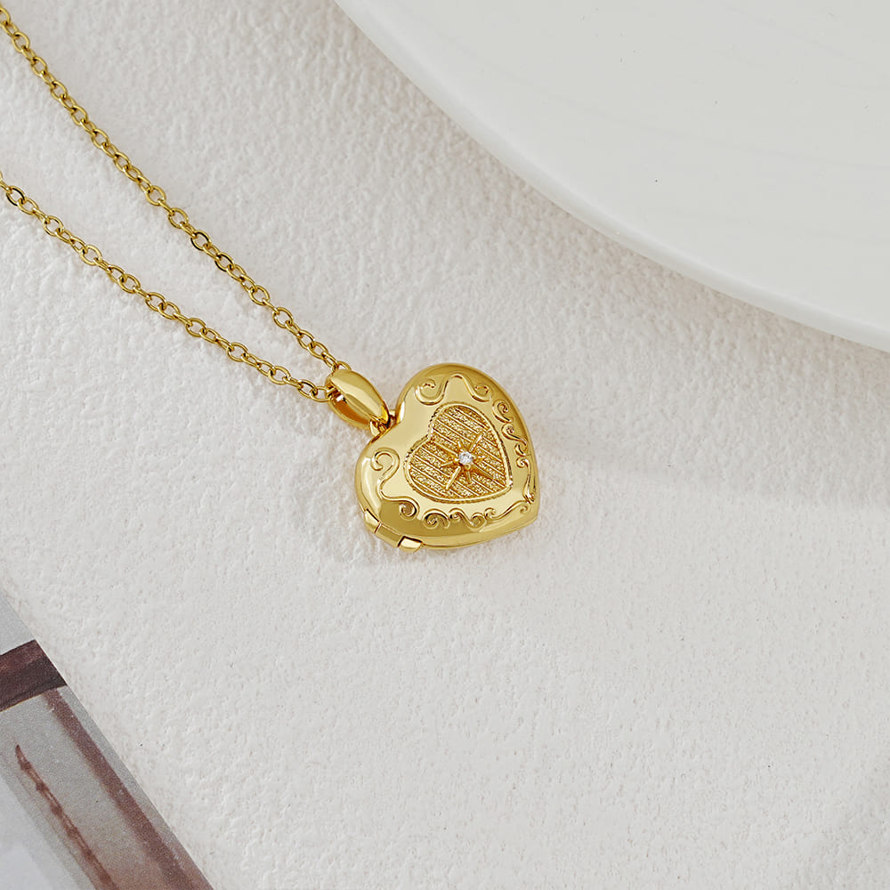 Eternal Memories 925 Silver Custom Photo Box Necklace