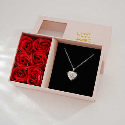 Eternal Memories 925 Silver Custom Photo Box Necklace